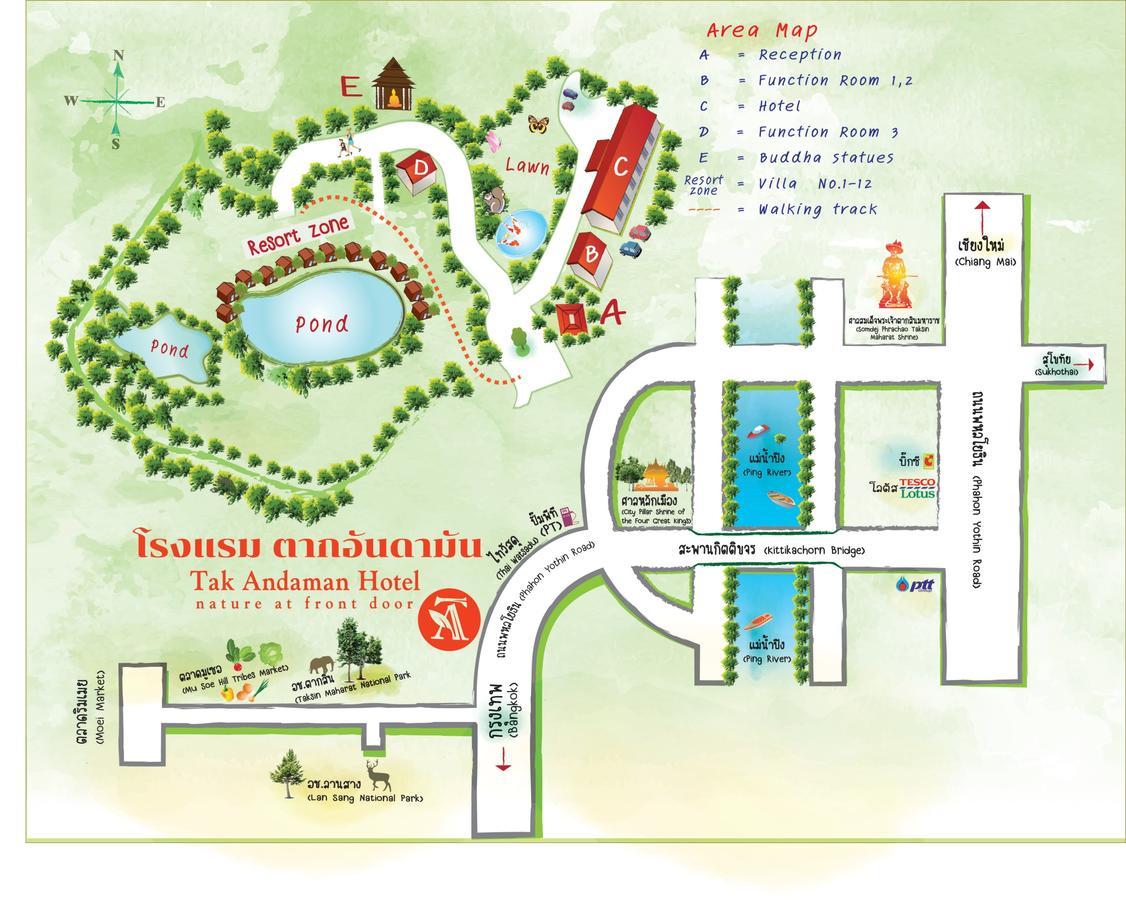 Tak Andaman Resort & Hotel Eksteriør bilde