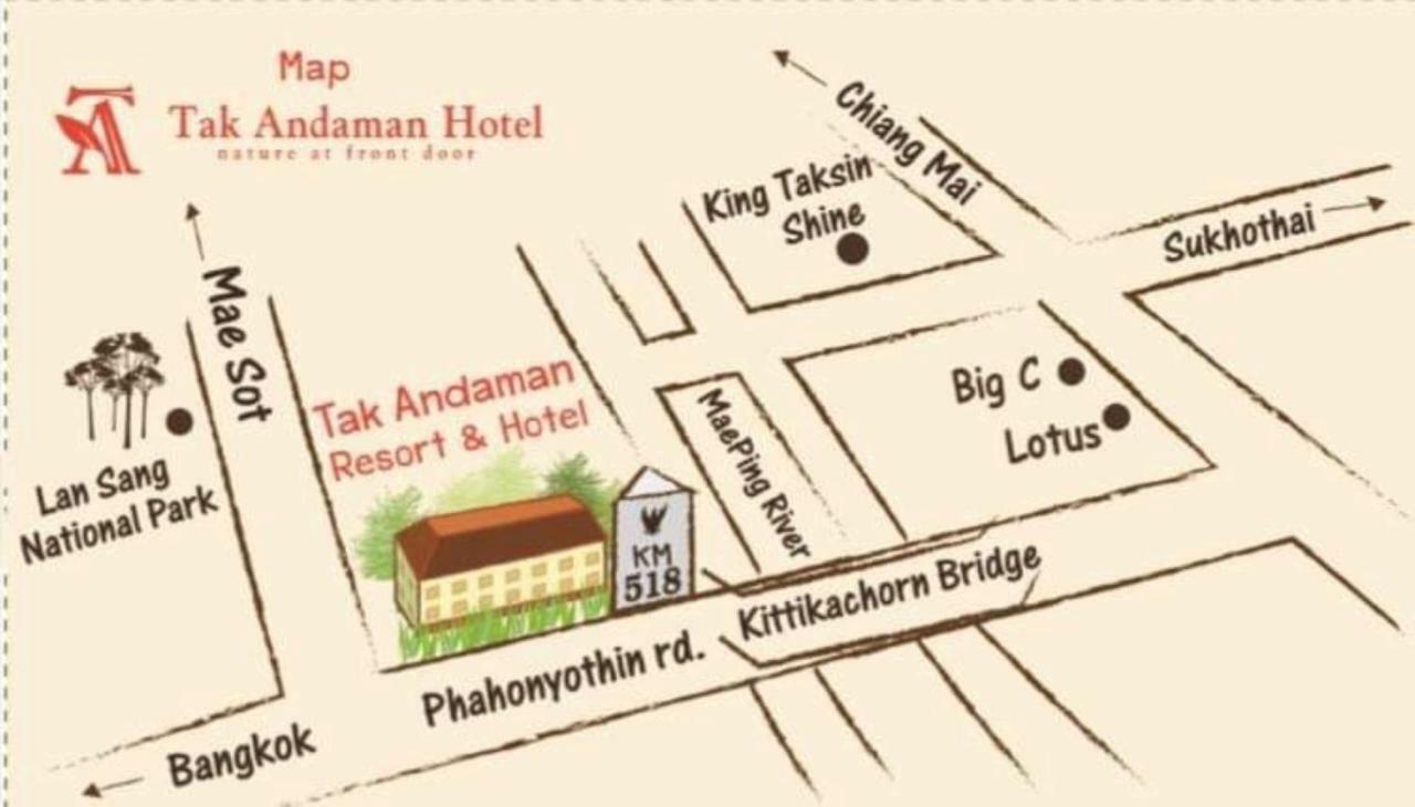 Tak Andaman Resort & Hotel Eksteriør bilde